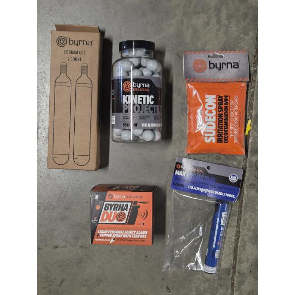 New! Byrna Self Defense Items 
