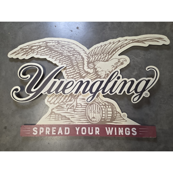 Wood 48''x29'' Yuenling Wall Sign