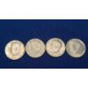 Image 1 : (4) 1964 90% Silver Kennedy Half Dollars - Face Value: $2.00