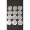 Image 1 : Assorted Franklin/Kennedy 90% Silver Half Dollars - Face Value: $6.00