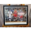 Image 2 : Reflections: 7-23-99 Retiring The Millennium - Elway, Jordan & Gretzky-Signed & Numbered Print #1702