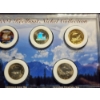 Image 3 : 2004 Keelboat Nickel Collection Display Ft. Colorized, Hologram & 24Kt Gold Plated
