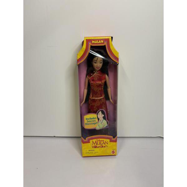 Disney's Mulan Doll in Original Packaging - Mattel - 1997 - Includes Secret Message 