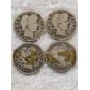 Image 1 : 90% Silver United States Barber Quarter-Dollar Assortment - AFV: $1.00