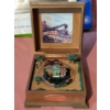 Image 4 : Interesting Wooden Music Box, Giant Clear Bulb, & New 15"x15" Write On Mirror