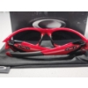 Image 7 : Oakley Red Straight Jacket Sport Sunglasses With Box & Microfiber Bag