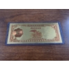 Image 2 : $100 Gold Coin Note Pure 24k .999999 Gold Foil Note In Protective Holder - Mint Condition