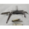 Image 4 : Lot of Assorted Pocket Knives Including Swiss Featuring Case for Multitool Knife