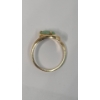 Image 4 : Vintage Style 14K Yellow Gold Plumb Jadeite Ring - Size 6 - Weight: 3.6g