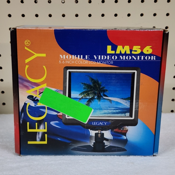 NEW IN BOX Legacy LM56 Mobile Video Monitor Ft. 5.6 Inch Color LCD Monitor