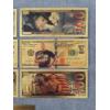 Image 4 : 6 Asstd. 24KT Gold Foil WWE $100 Bills Featuring Undertaker, John Cena & Stone Cold Steve Austin