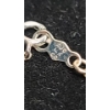 Image 3 : 14K White Gold Diamond Necklace Featuring (7) .25 Carat Round Stones 1.75 Carats - 2.8 Grams