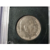 Image 4 : 1934 German 90% Silver 5 Reichsmark Coin in Slab Protector With German Nazi Stamp & Added Info Card