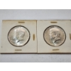 Image 1 : Two 1964 90% Silver Kennedy Half Dollars 