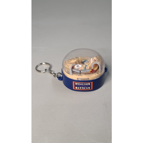 Vintage 1999 Basic Fun Inc. Lionel Trains Miniature Operating Keychain  