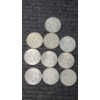 Image 2 : (10) Assorted Years Kennedy Silver Half Dollars Face Value: $5
