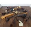 Image 1 : Vintage Set Of 15 Smoking Pipes, Briar - Corn Cob - Custom