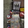 Image 5 : Plastic Storage Tote Including Mostly New Items, Fuses, Electrical Testers, Speaker Wire, Strippers 