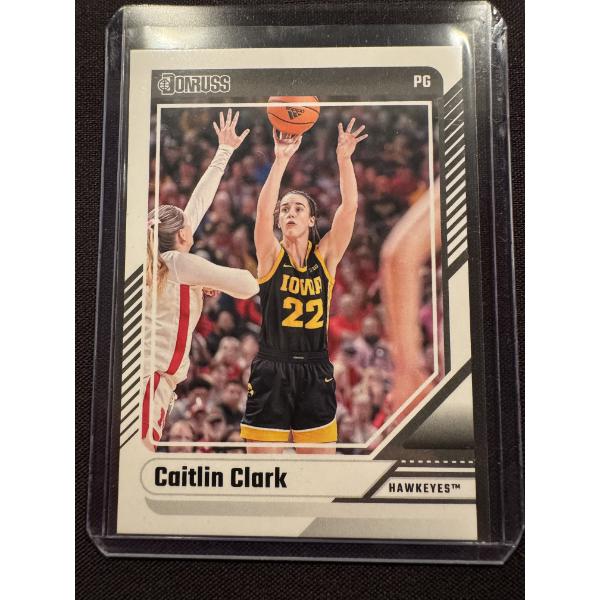 2024 Donruss Caitlin Clark Iowa Hawkeyes Rookie Basketball Card - Mint Condition