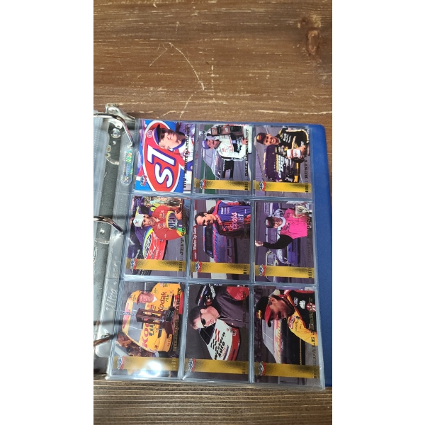 Assorted Finish Line & Traaks Racing Cards