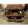 Image 3 : Space Saving Convertible Lift Top Coffee Table W Storage Drawers. Elegant & Functional!