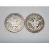 Image 2 : Two U.S. Barber Half Dollars: 1903 & 1911-S - 90% Silver - FV: $1.00