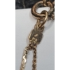 Image 3 : 14K Gold Women's Dainty Double Chain Bracelet - Weight: 1g