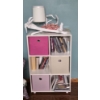 Image 1 : Louisville Home Pickup - Storage Cube Station w Contents - Books & Decor Shown - 35 x 12 x 25