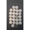 Image 5 : Assorted Years/Unknown Liberty V-Nickels & Buffalo Nickels - Face Value: $1.20