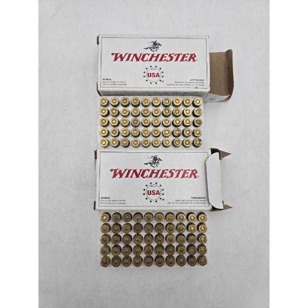 2 Full Boxes of 9mm Luger Ammunition- Hollow Point