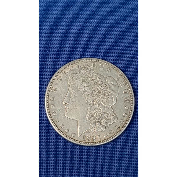1921-S 90% Silver Morgan Dollar 