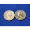 Image 2 : Two Silver Washington Silver Quarters - 1961-D & 1960-D