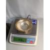 Image 6 : Sterling Silver Ornate Dish With Gold-tone Accents - Weight: 47.6g