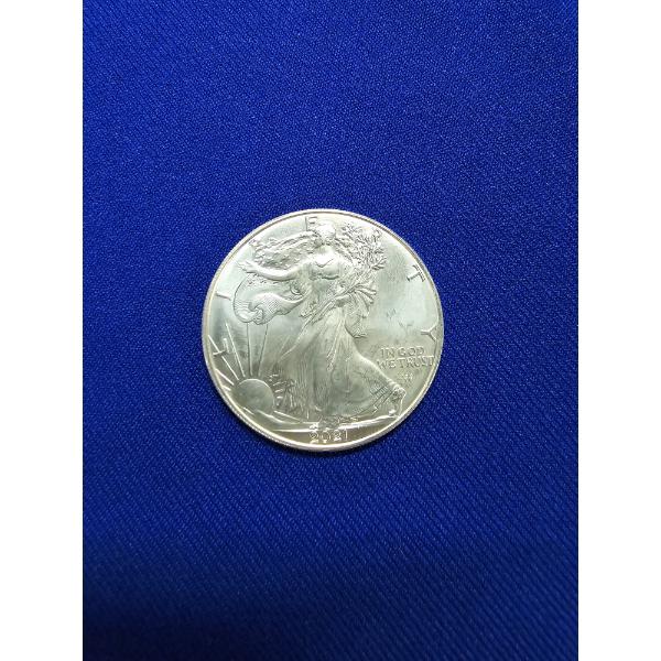 2021- W American Silver Eagle BU - 1oz Fine Silver