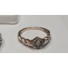 Image 9 : Lot Of Assorted Sterling Silver Jewelry Including Necklace, Earrings & Rings - Total Weight: 23.8g