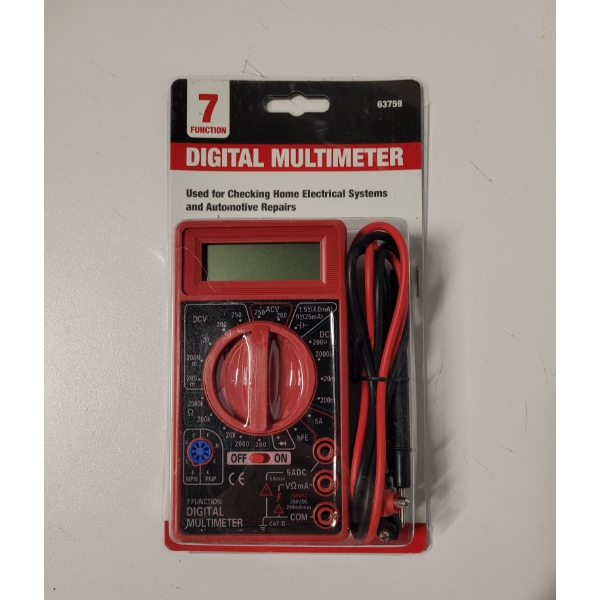7 Function Digital Multimeter