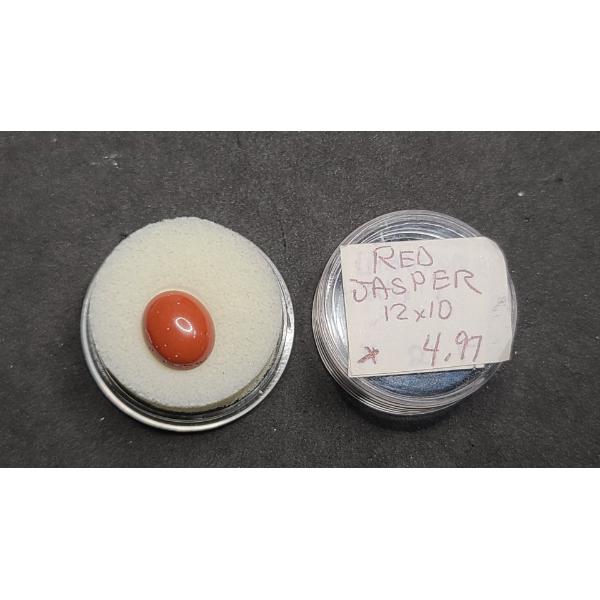 Loose Red Jasper 12x10 4.97 CT