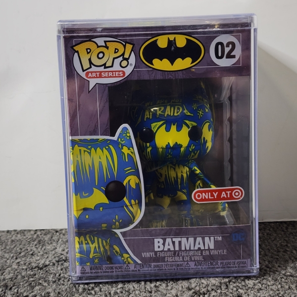 Batman Funko Pop Art Series #02 Target Exclusive in Nice Thicker Protective Box