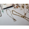 Image 4 : Large Lot of Assorted Costume Jewelry Including Pearl Necklace, Gold-Tone & Silver-Tone Pieces