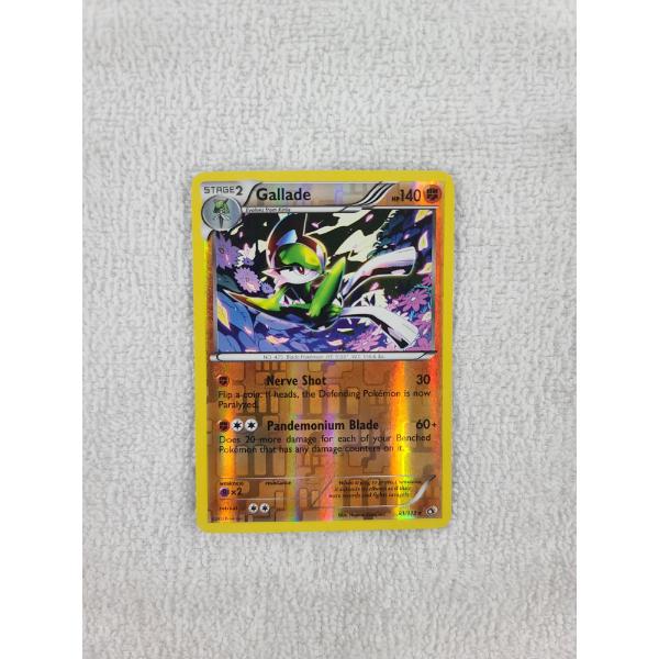 2013 Pokemon TCG Gallade 81/113 Legendary Treasures Reverse Holo