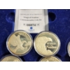Image 9 : Wings of Freedom American Mint 10 Piece Coin Set in Original Display Box With COA