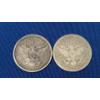 Image 2 : 1892 & 1899 90% Silver Barber Quarters - Face Value: $0.50