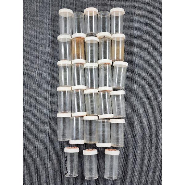 Large Lot of Assorted Penny Collection Tubes 