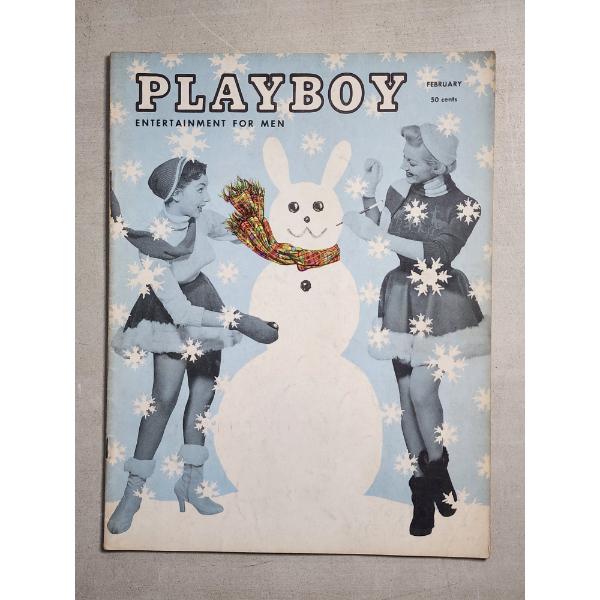 Rare Vintage Playboy Magazine from February 1955 Ft. Jayne Mansfield Centerfold