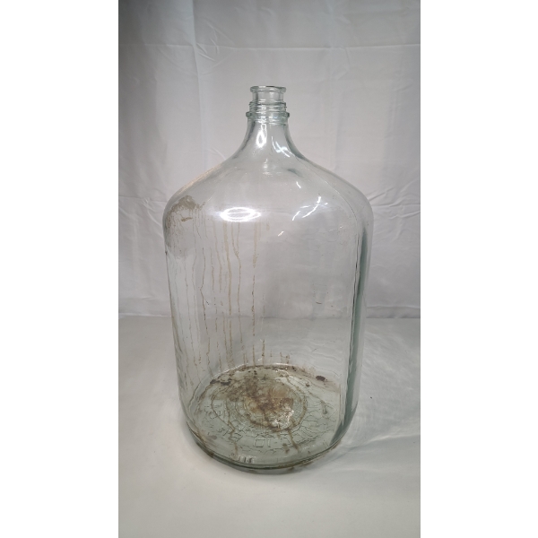 1974 22" Tall CarBoy 6 1/2 Gallon Glass Jug - As Is