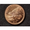 Image 1 : 2019 Zombucks "Two Dying Eagle" 1 Oz Copper Round