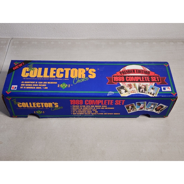 Upper Deck 1989 Baseball Collector's Choice COMPLETE SET Premier Edition - Features Ken Griffey Jr!