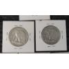Image 6 : 1949 Franklin 90% Silver Half Dollar & (5) Assorted Year Walking Liberty 90% Silver Half Dollars 