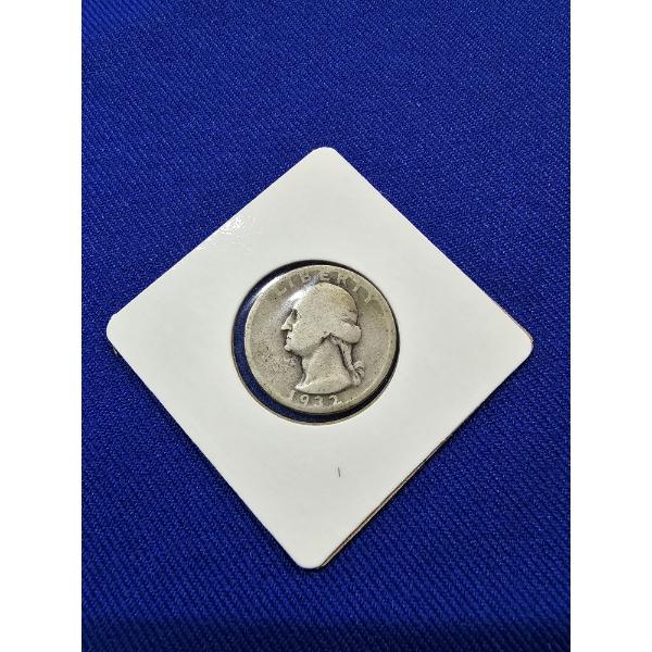 1932- D Washington Quarter "About Good" Graded by Littleton Coin Company