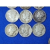 Image 3 : Assorted U.S. Silver Dimes: Including Mercury, Barber, and Roosevelt Dimes